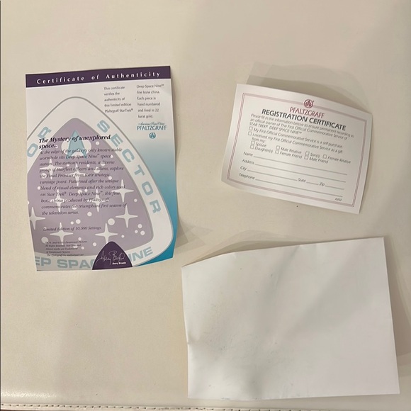 Star Trek Deep Space Nine 3 Piece Buffet Set - Picture 4 of 9